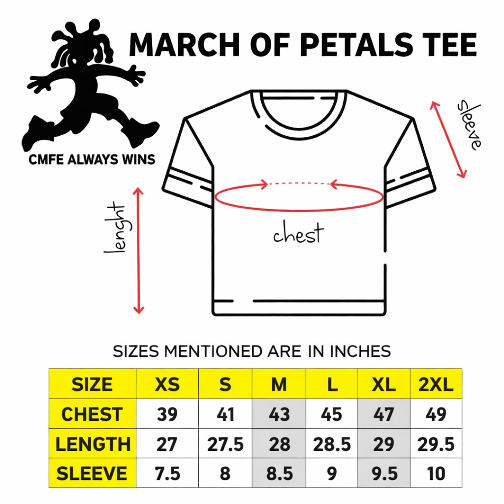 “March of Petals” Graphic Tee
