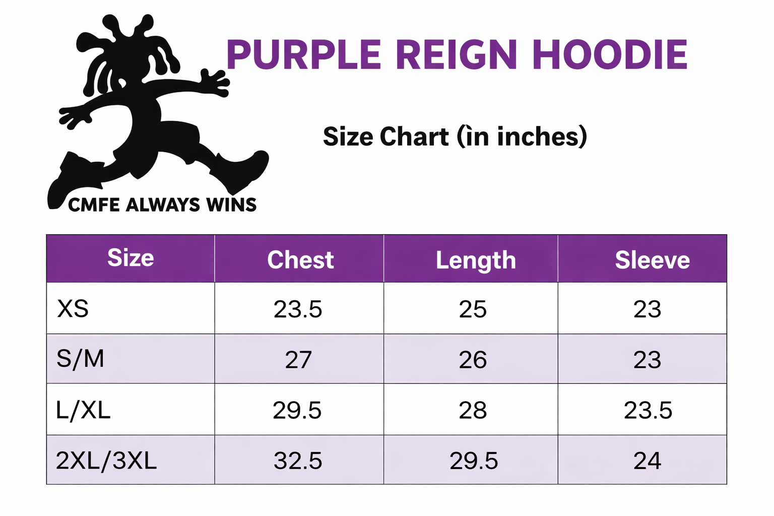 “Purple Reign” Zip-Up Hoodie
