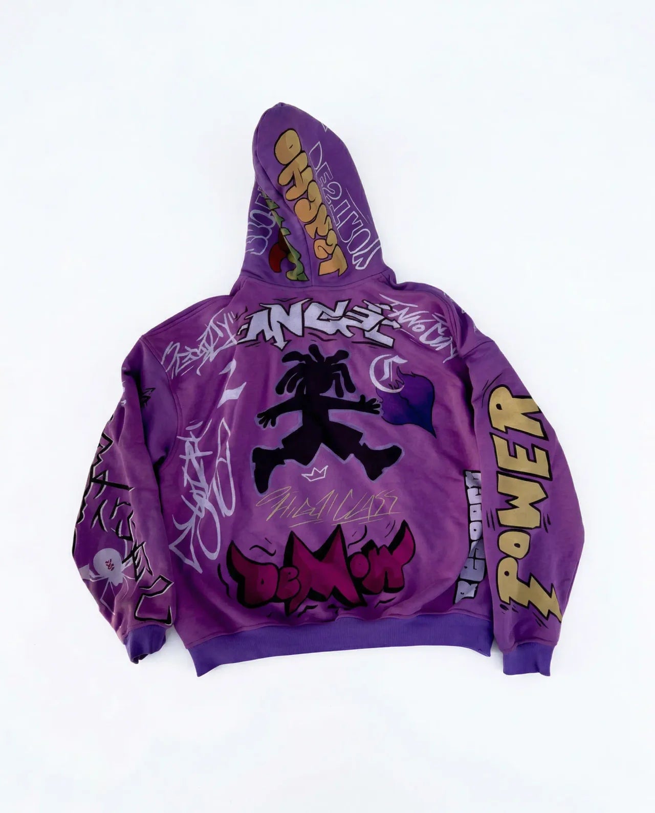 “Purple Reign” Zip-Up Hoodie