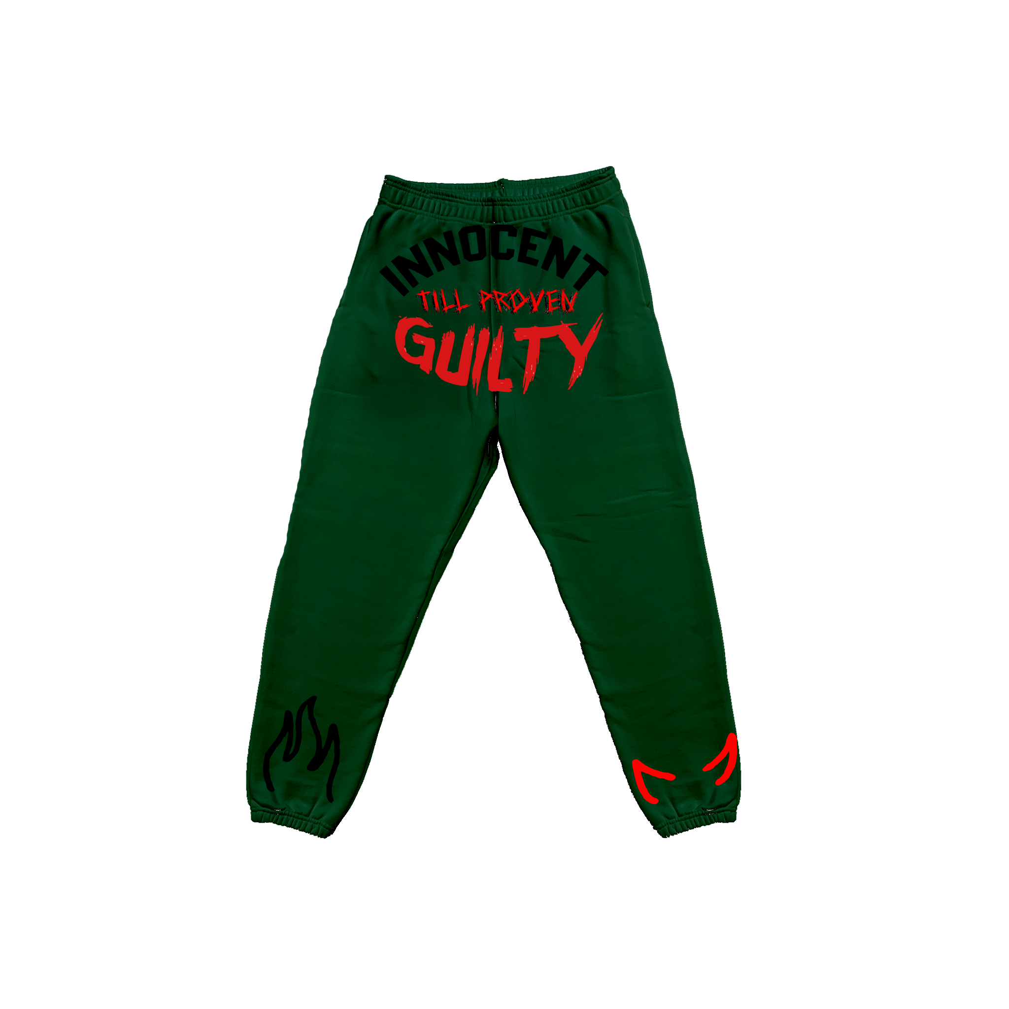 Greed Sweatpants- Pine Green